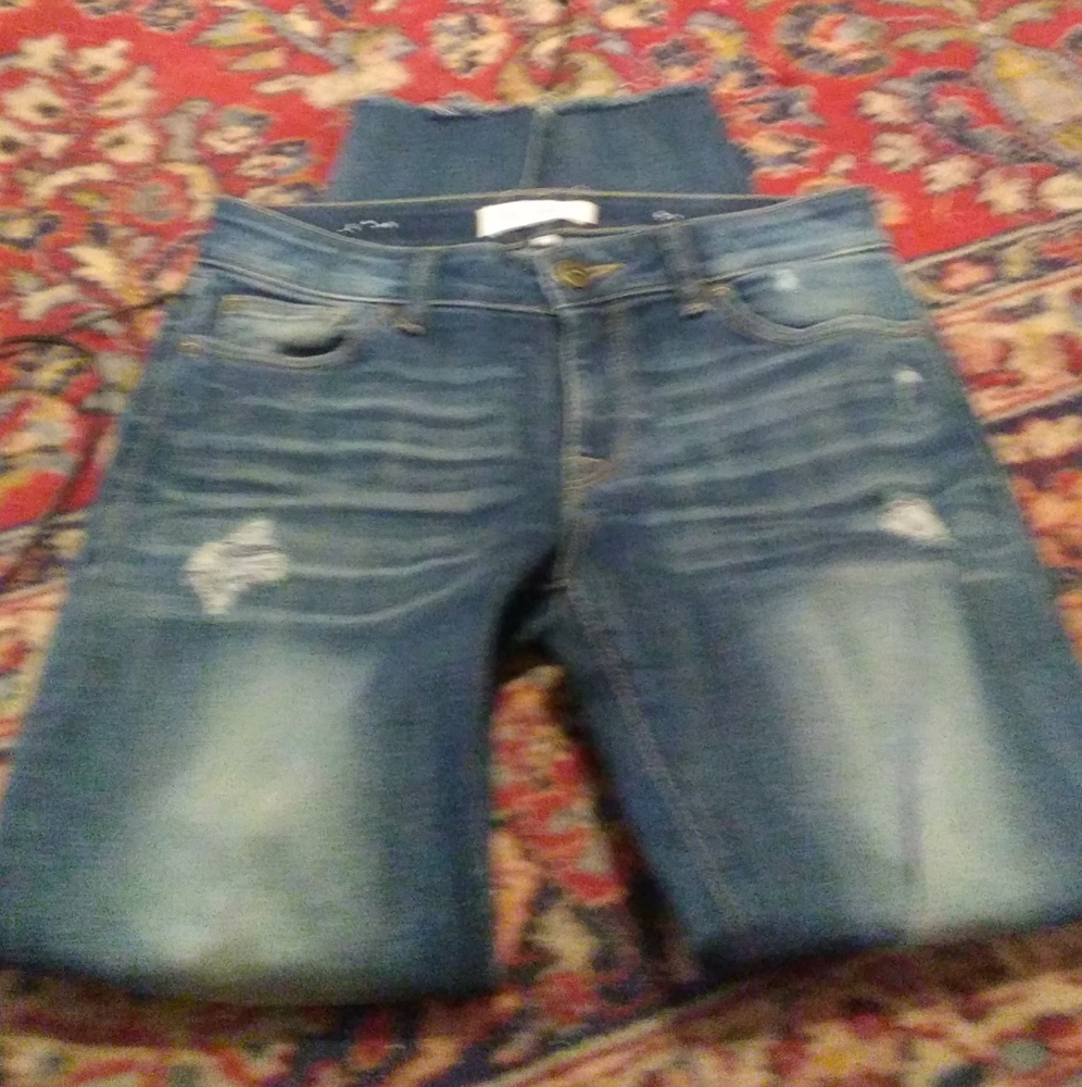 DL 1961 EMMA POWER LEGGING ALLURE BLUE JEANS 27